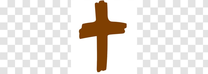 Cross Clip Art - Religious Item - Brown Cliparts Transparent PNG