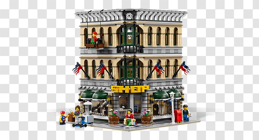 0 Brickworld Lego Creator Modular Buildings - 10224 Town Hall - Toy Transparent PNG