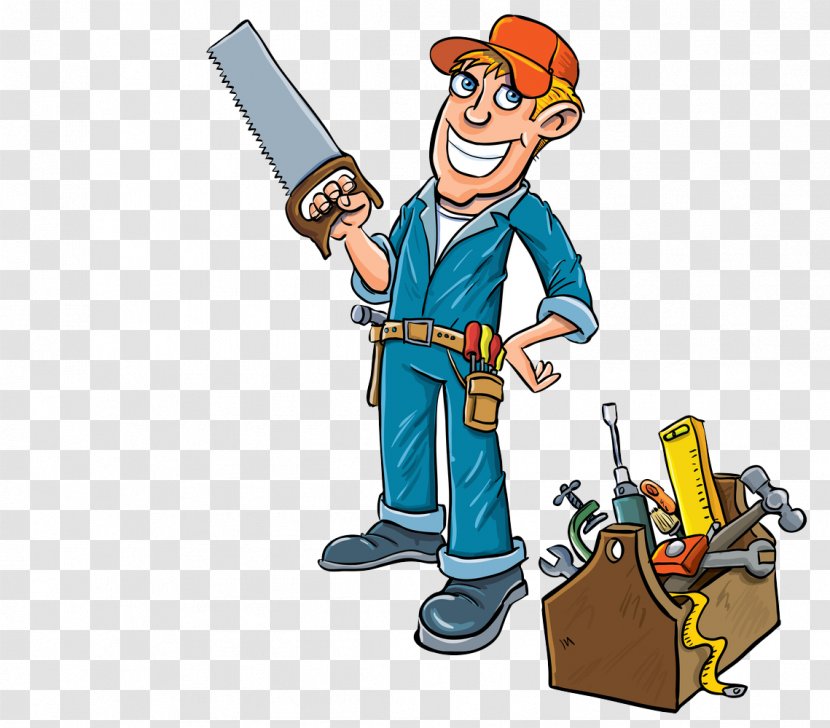 Handyman Royalty-free Stock Photography Clip Art - Cartoon - Carpenter Tools Transparent PNG