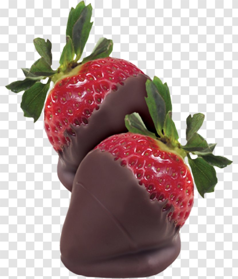 Strawberry Fondue Food Fruit Chocolate - Strawberries Transparent PNG