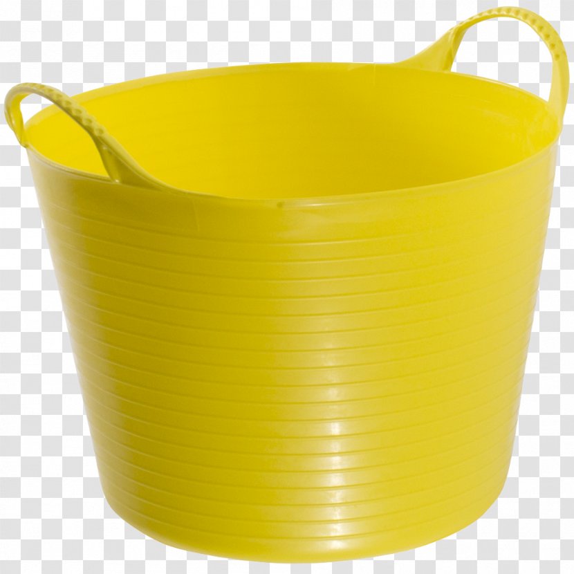 Plastic Box Bucket Bathtub - Handle Transparent PNG