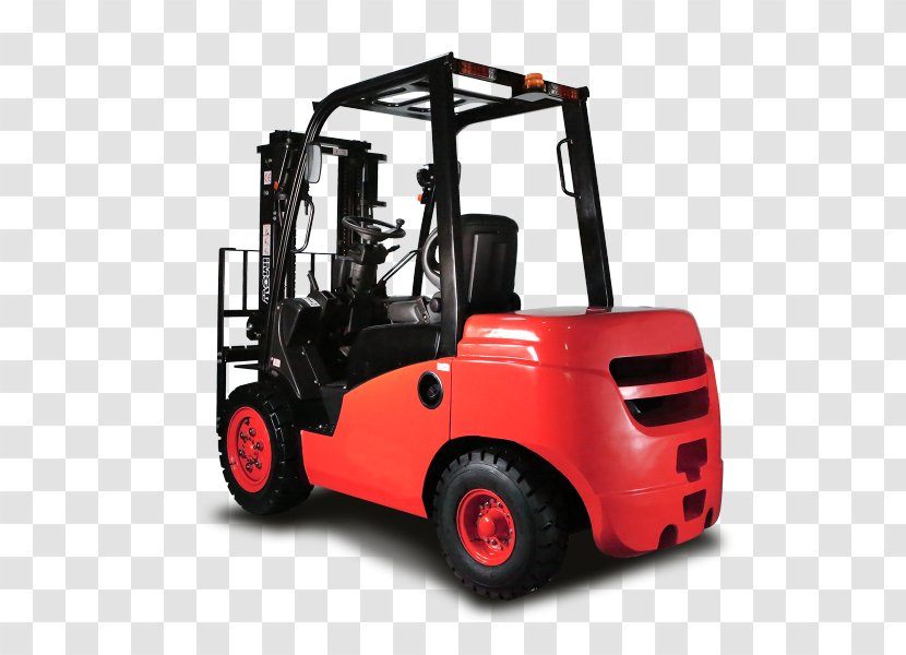 Forklift Heavy Machinery Business Counterweight - Automotive Wheel System Transparent PNG