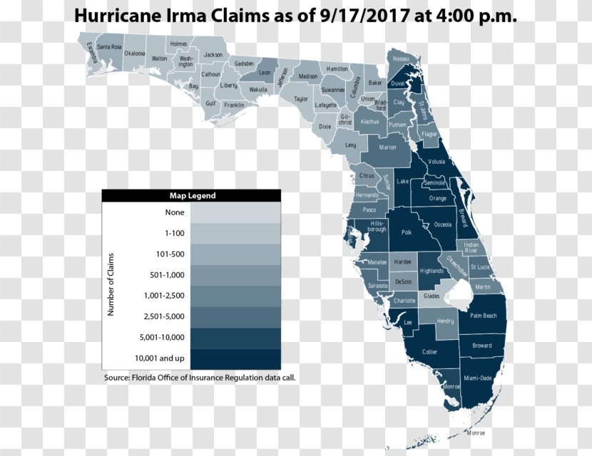 Hurricane Irma Home Insurance United States Presidential Election In Florida, 2016 Senate 2018 - Florida - Area Transparent PNG