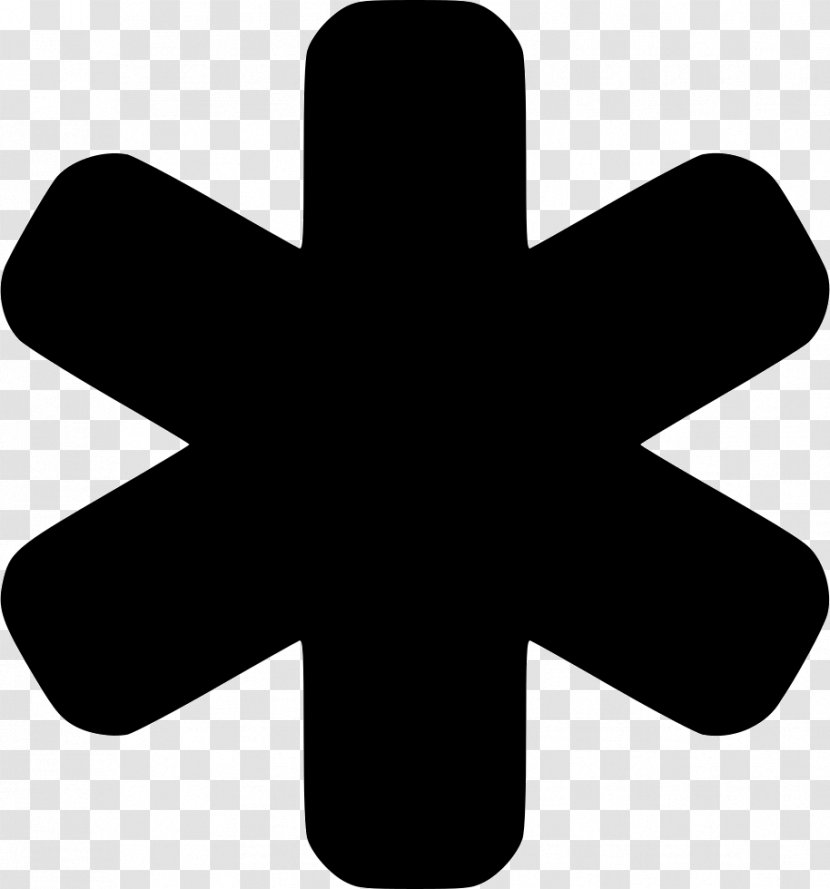 Asterisk Star Of Life - Symbol Transparent PNG