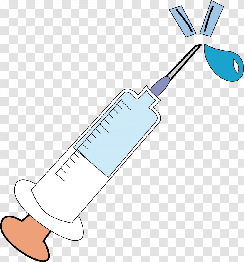 Syringe Injection AIDS Drug - Vector Material Transparent PNG