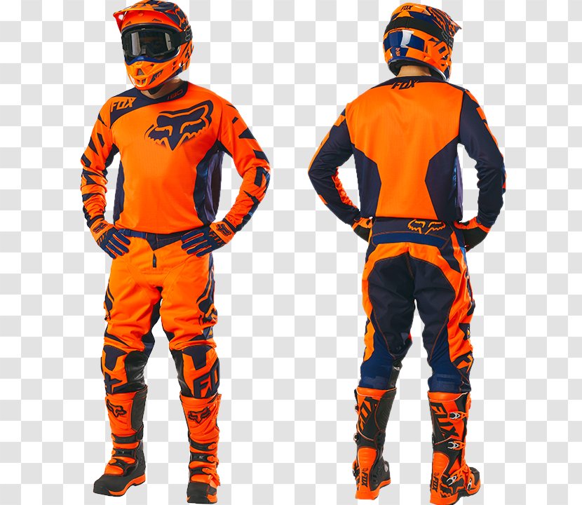 T-shirt Fox Racing Motocross Uniform Pants Transparent PNG