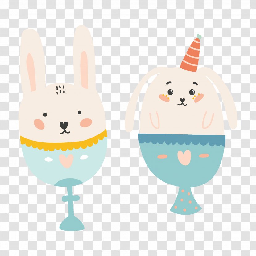Cartoon Graphic Design Illustration - Vertebrate - Cute Bunny Images Transparent PNG