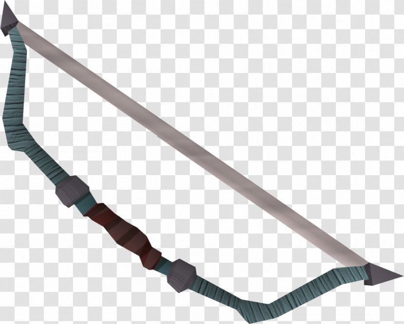 RuneScape Composite Bow And Arrow Longbow Compound Bows - Ranged Weapon - Prawn Transparent PNG
