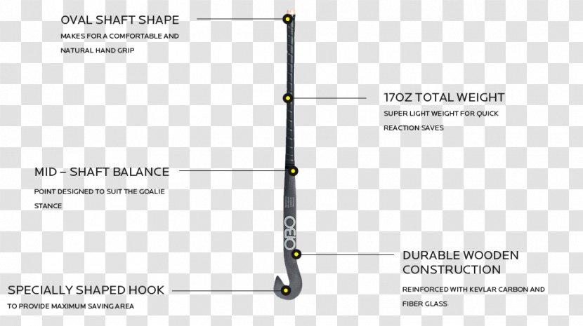 Line Material Angle - Text - GOALIE STICK Transparent PNG