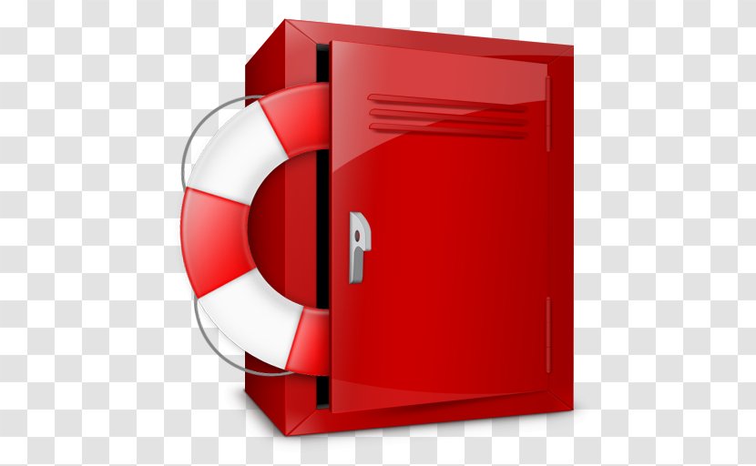Locker Clip Art - Red - Door Transparent PNG