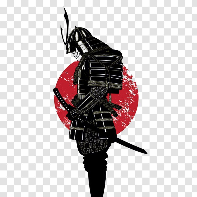Japanese Armour Samurai Illustration Image - Warrior - Kragen Auto Parts Sign Transparent PNG