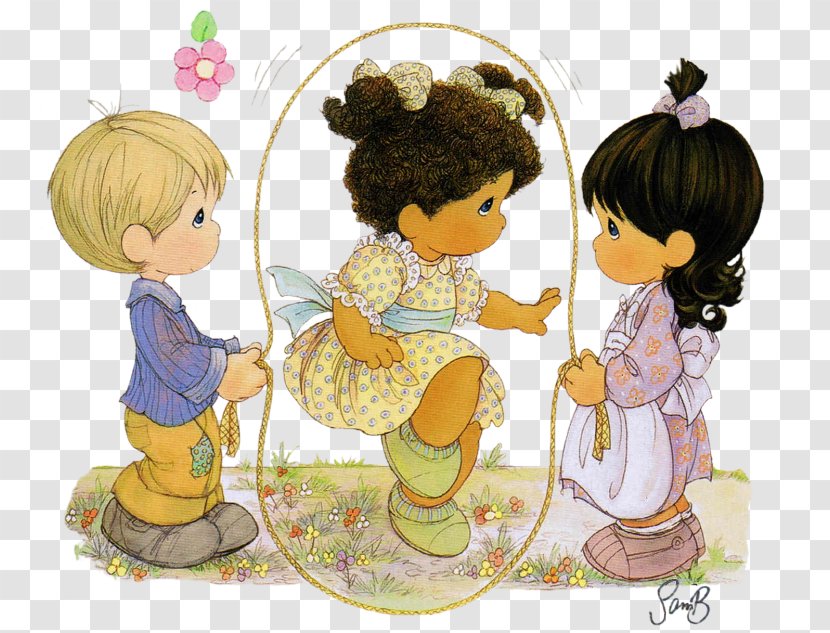 Precious Moments, Inc. Angel Painting - Friendship - Play Outside Transparent PNG