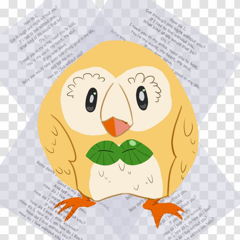 Owl Paper Beak Bird Transparent PNG
