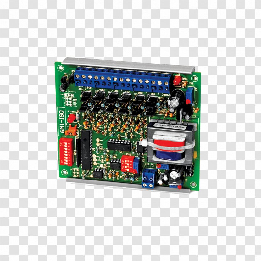 Microcontroller Electronic Component Electronics Sensor Analog Signal Transparent PNG
