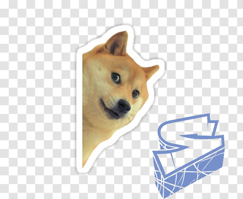 Doge Shiba Inu Sticker Roller Rat Logo - Dog Like Mammal - Fun Transparent PNG