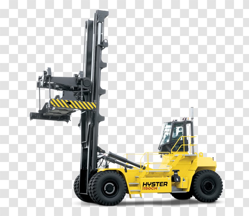 Forklift Hyster Company Hyster-Yale Materials Handling Reach Stacker Material - Truck Transparent PNG