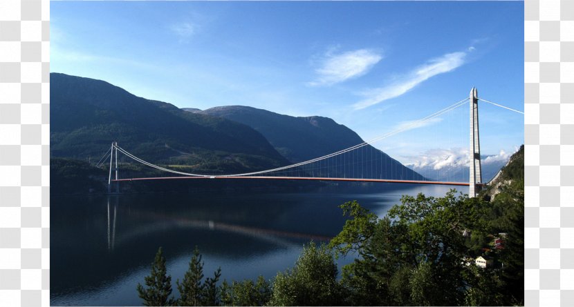 Hardanger Bridge Hardangerfjord Hålogaland Brooklyn - Mount Scenery Transparent PNG