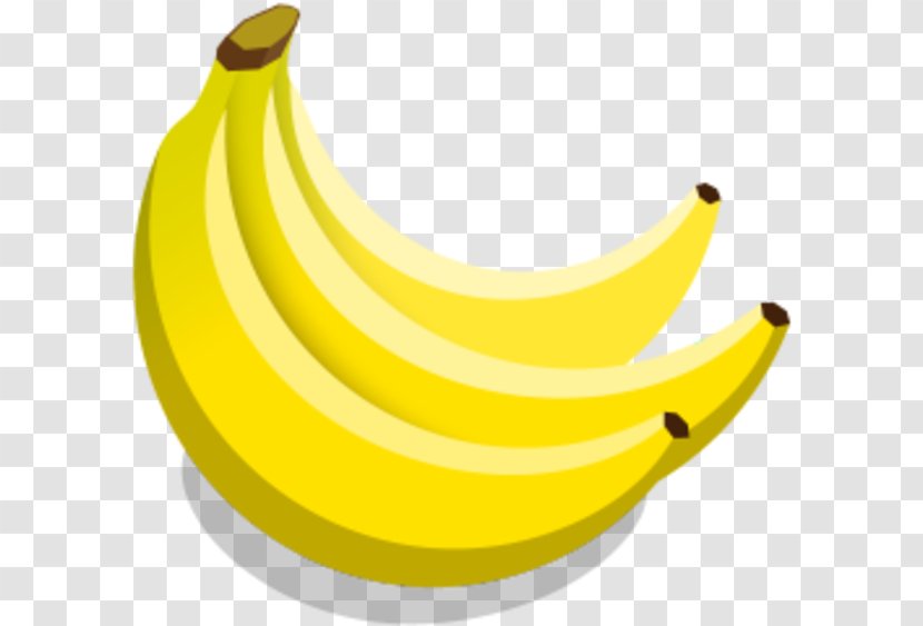 Clip Art Banana Vector Graphics - Royaltyfree - Bananas Yellow Transparent PNG