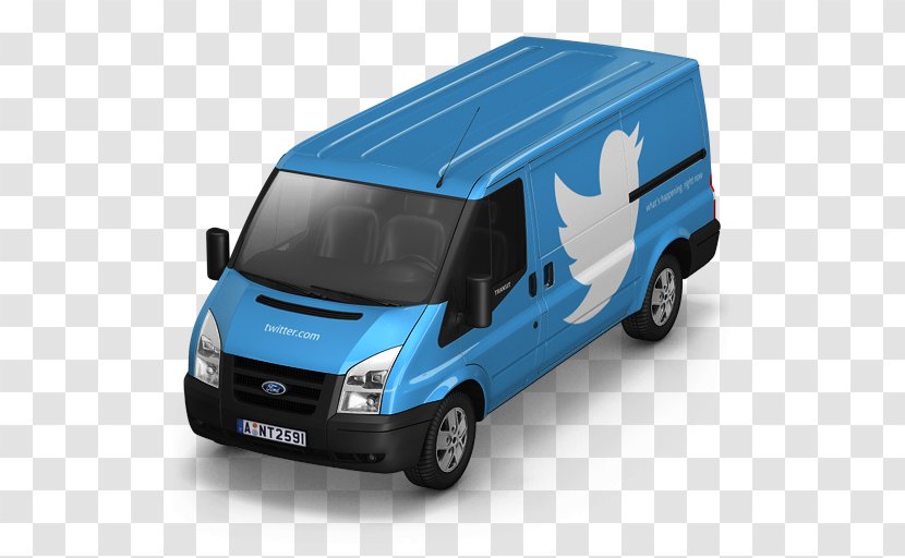 Compact Van Model Car - Twitter Front Transparent PNG