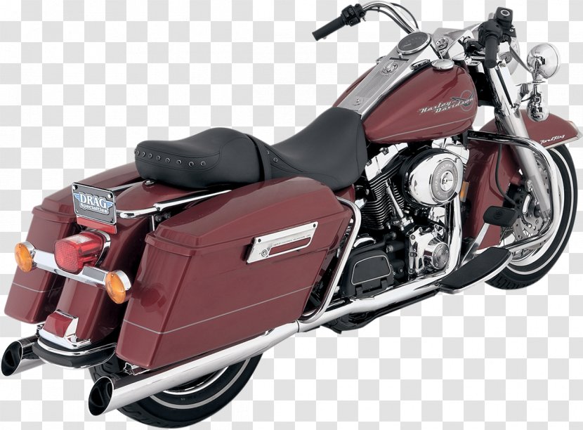 Exhaust System Harley-Davidson Touring Motorcycle Muffler - Harleydavidson Electra Glide Transparent PNG