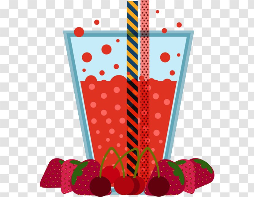 Juice Bloody Mary Strawberry Fruit Drink - Orange - Hand-painted Transparent PNG