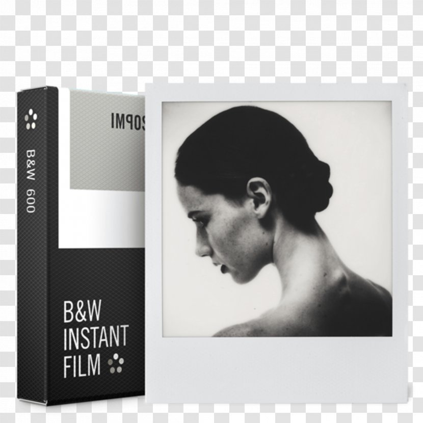 Photographic Film Polaroid SX-70 Black And White Instant Camera Transparent PNG
