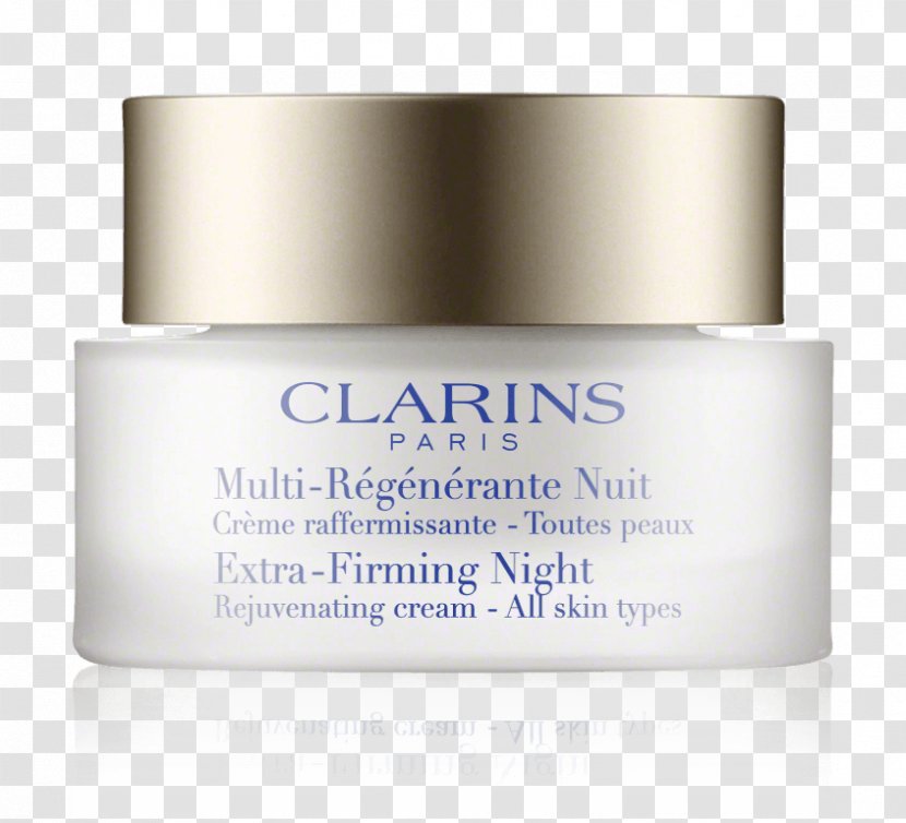 Skin Clarins Extra-Firming Night Rejuvenating Cream Wrinkle Anti-aging - Antiaging Transparent PNG