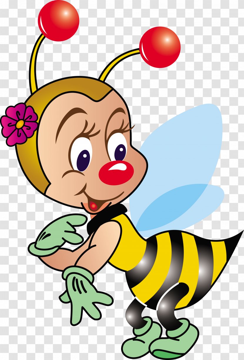 Bee Clip Art Transparent PNG