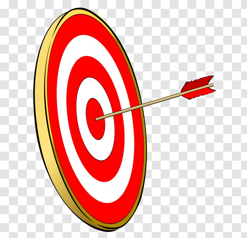 Bullseye Animation Archery Shooting Target Clip Art - Royaltyfree - Red Bulls Eye Transparent PNG