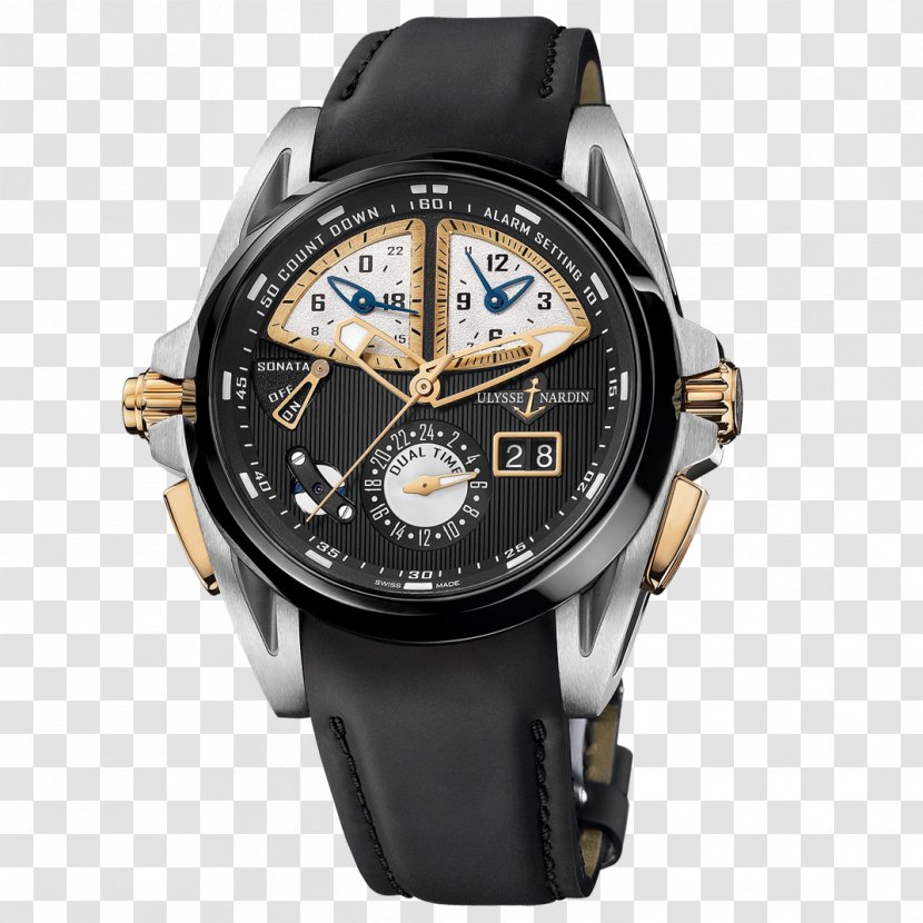 Ulysse Nardin Watch Clock Hublot Tourbillon Transparent PNG