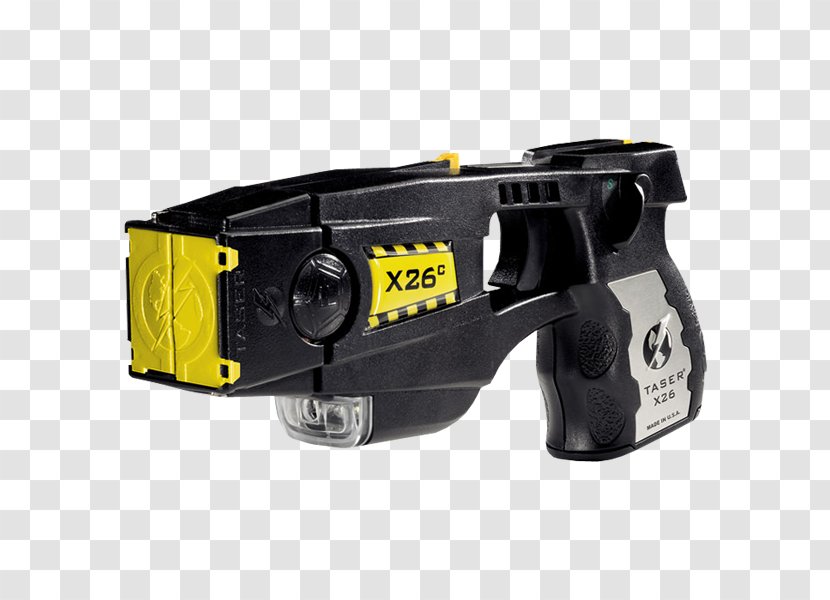 Electroshock Weapon Taser Police Officer - Tool - Laser Gun Transparent PNG