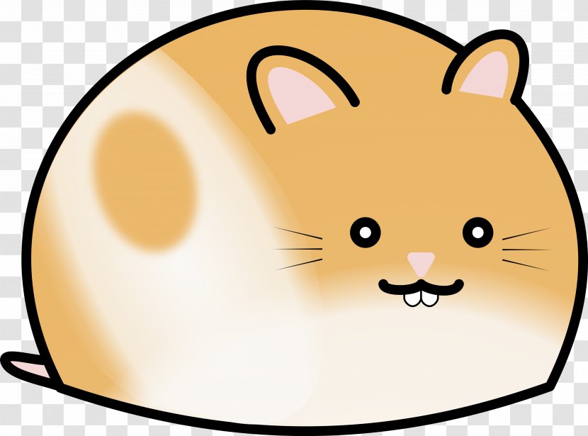 Cat Whiskers Clip Art - Smile - Hamster Transparent PNG