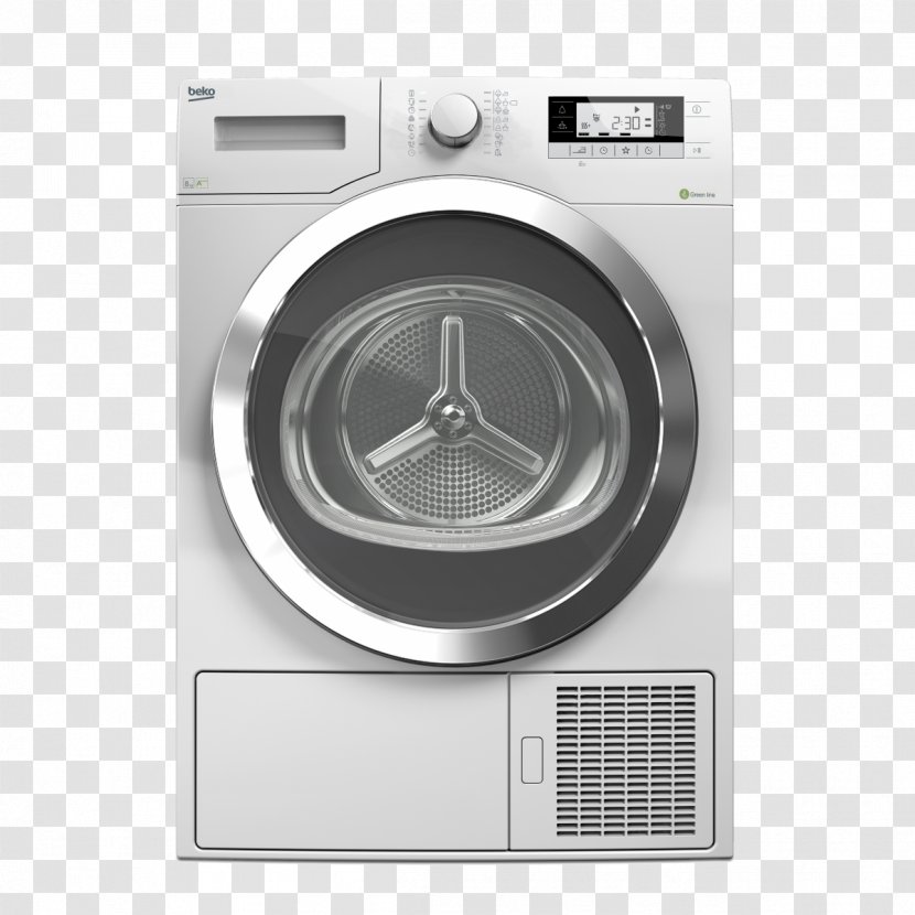 Clothes Dryer Linens Washing Machines Heat Pump Ironing - Beko - Powder Transparent PNG