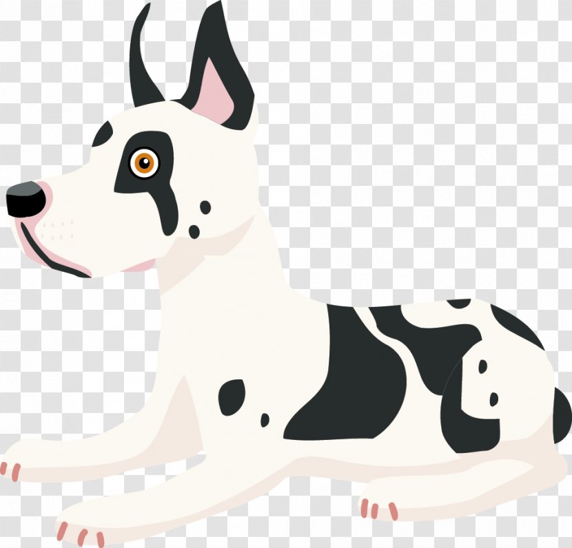 Dalmatian Dog Irish Wolfhound Puppy Breed - Vecteur - Creative Transparent PNG