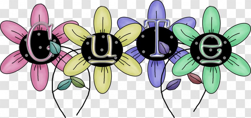 Flower Pollinator Insect Plant - Cartoon - Digital Art Word Transparent PNG