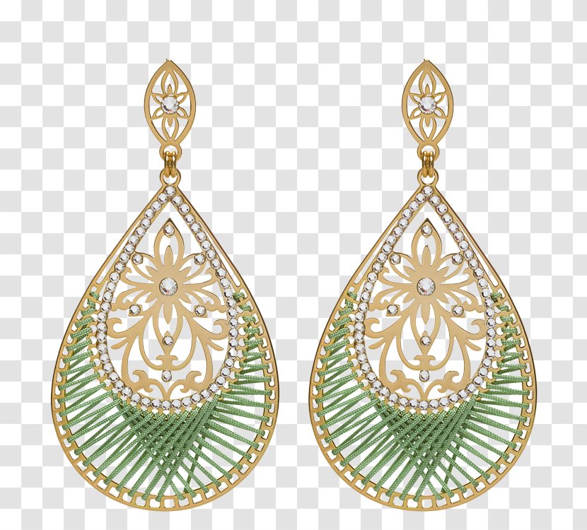 Earring Gemstone Crystal Body Jewellery Transparent PNG