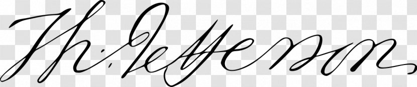 Line Art Angle White Font - Black And - Thomas Jefferson Transparent PNG