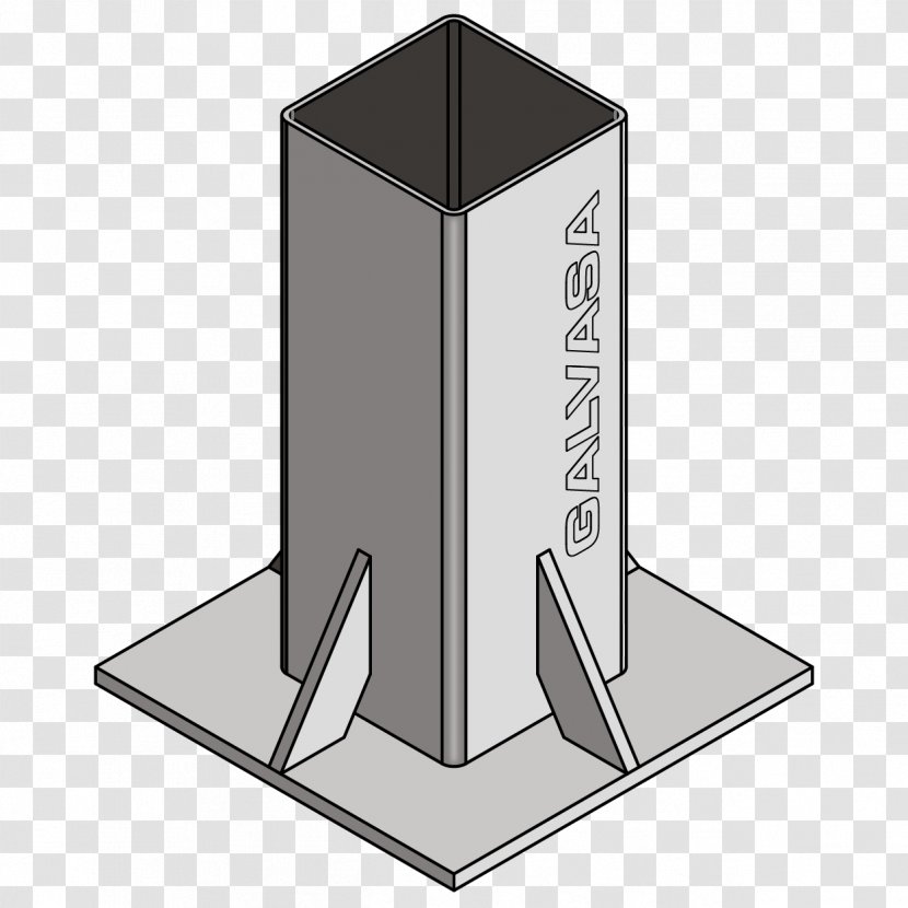 Steel Beam Electrogalvanization Profile - Electroplating Transparent PNG