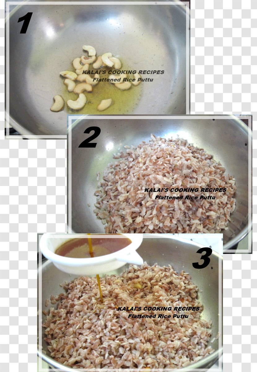 Puttu Rice Cake Jaggery Steaming - Food Transparent PNG