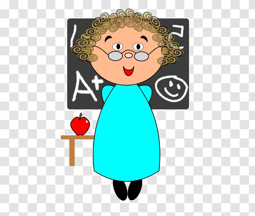 Teacher Cartoon Clip Art - Facial Expression - Management Philosophy Transparent PNG