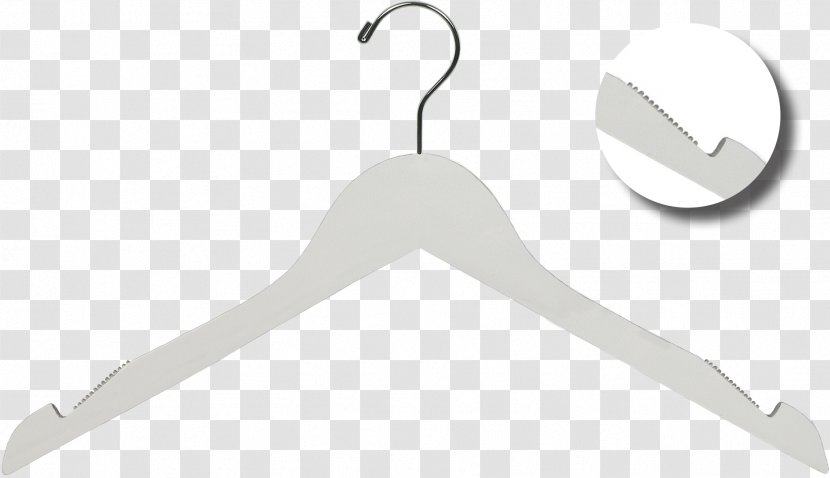 Line Clothes Hanger Angle - Clothing Transparent PNG