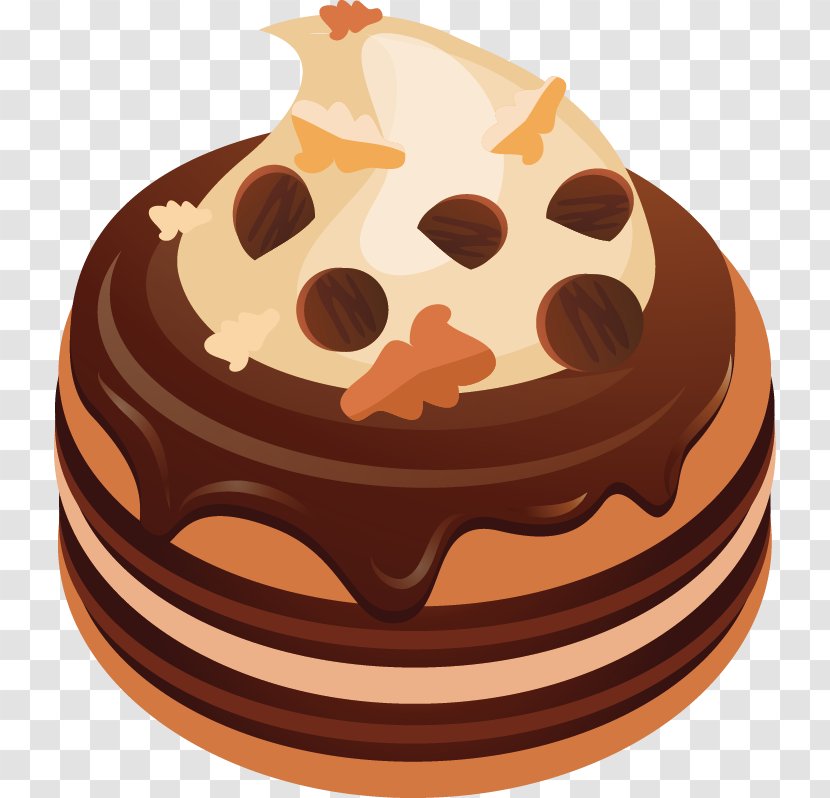 Ice Cream Candy Download Sweetness - Food - Chocolate Cake Cartoon Transparent PNG