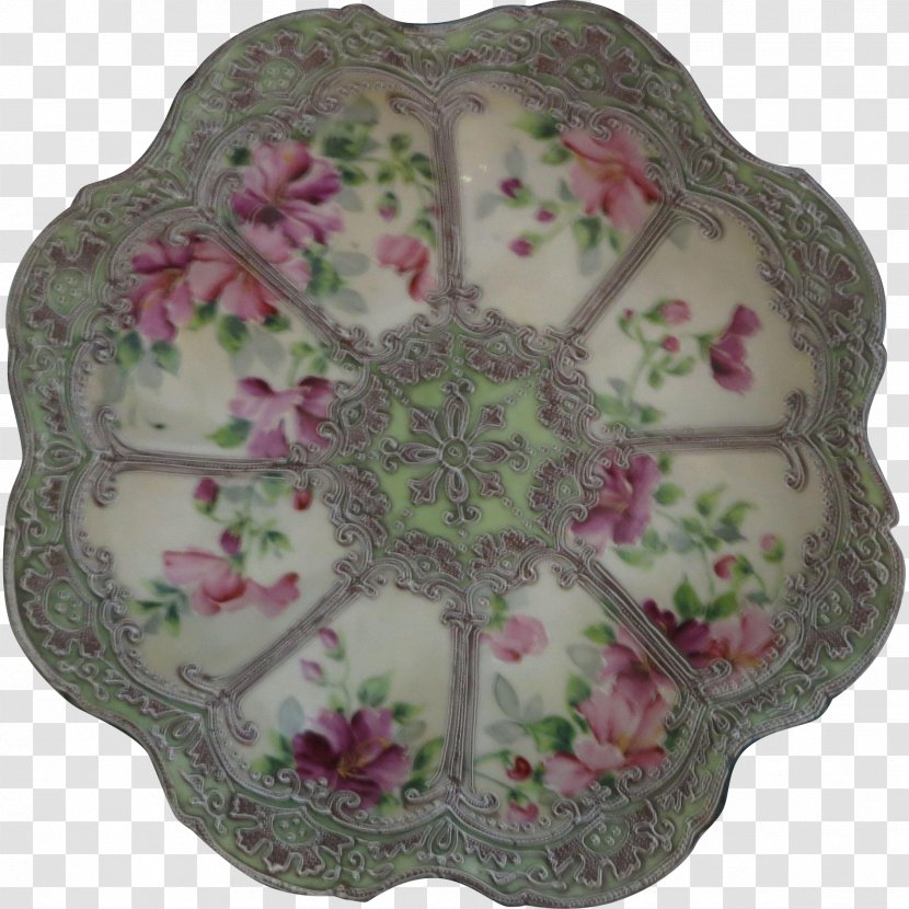 Plate Porcelain Moriage Pottery Bowl Transparent PNG