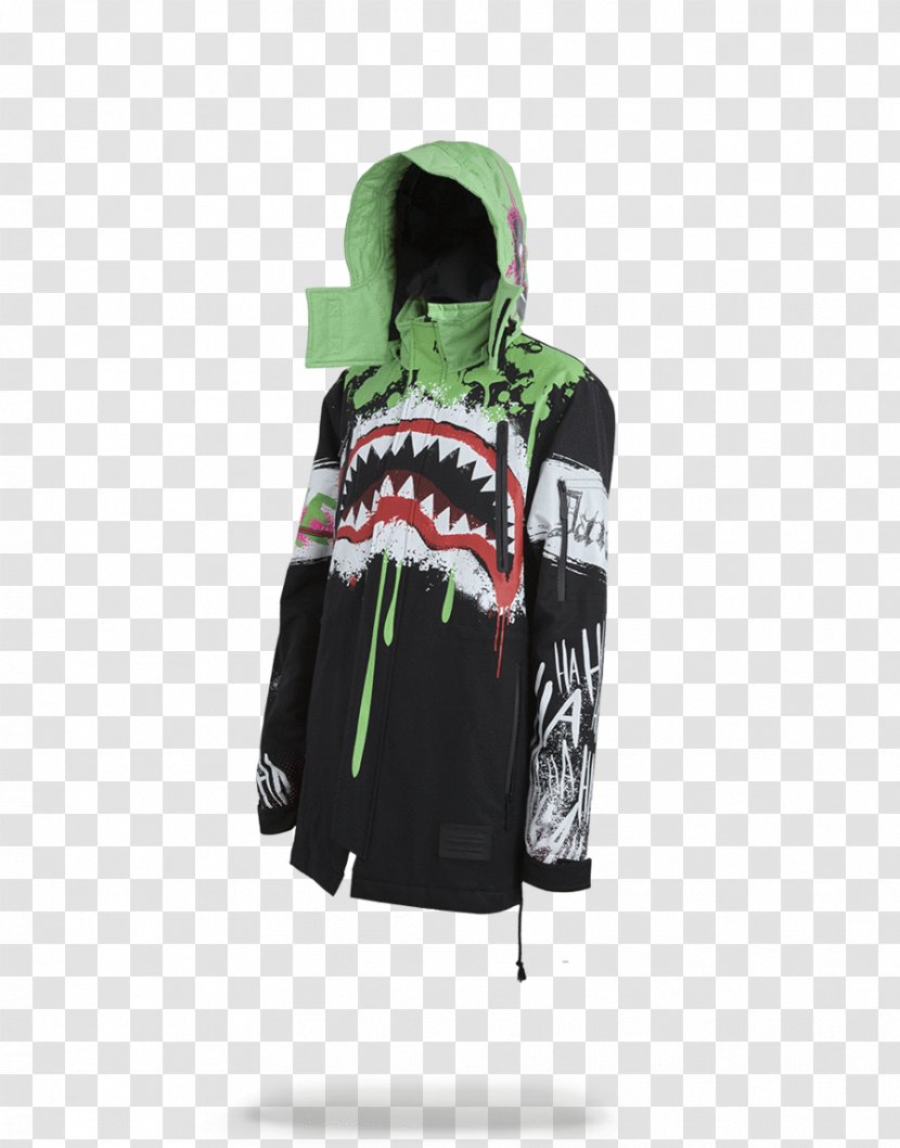 Hoodie Jacket Clothing Parka Joker - Hat Transparent PNG