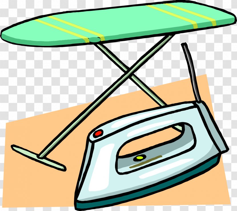 Clothes Iron Ironing Bxfcgelbrett Clip Art - Housekeeping - And Board Transparent PNG