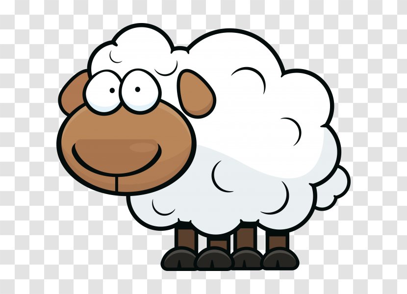 Sheep Cartoon - Drawing Transparent PNG