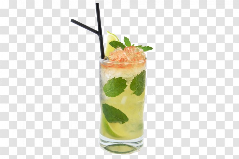 Mojito Cocktail Garnish Caipirinha Mai Tai - Alcoholic Drink Transparent PNG