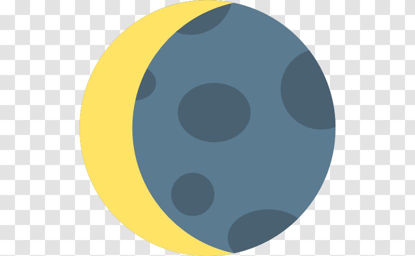 Lunar Eclipse Phase Moon Symbol Lua Em Quarto Minguante - Emoticon Transparent PNG