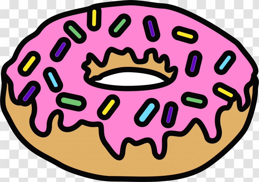 Cafe Background - Drawing - Doughnut Mouth Transparent PNG