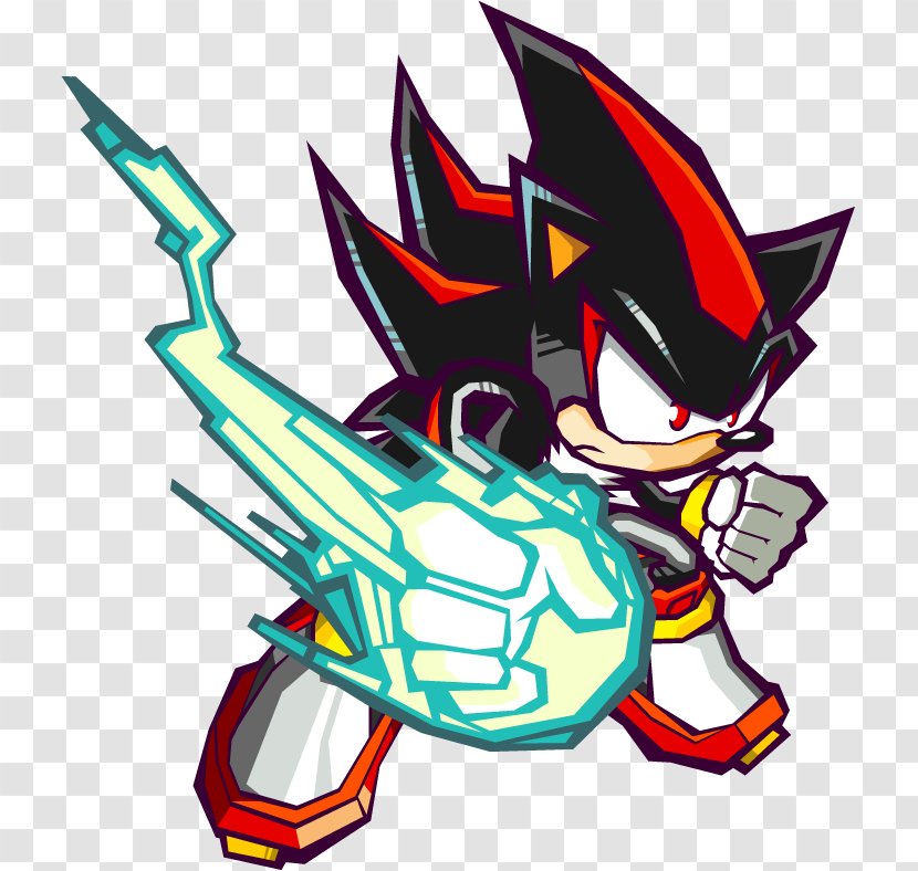 Shadow The Hedgehog Sonic Battle Amy Rose Rouge Bat - Fictional Character Transparent PNG